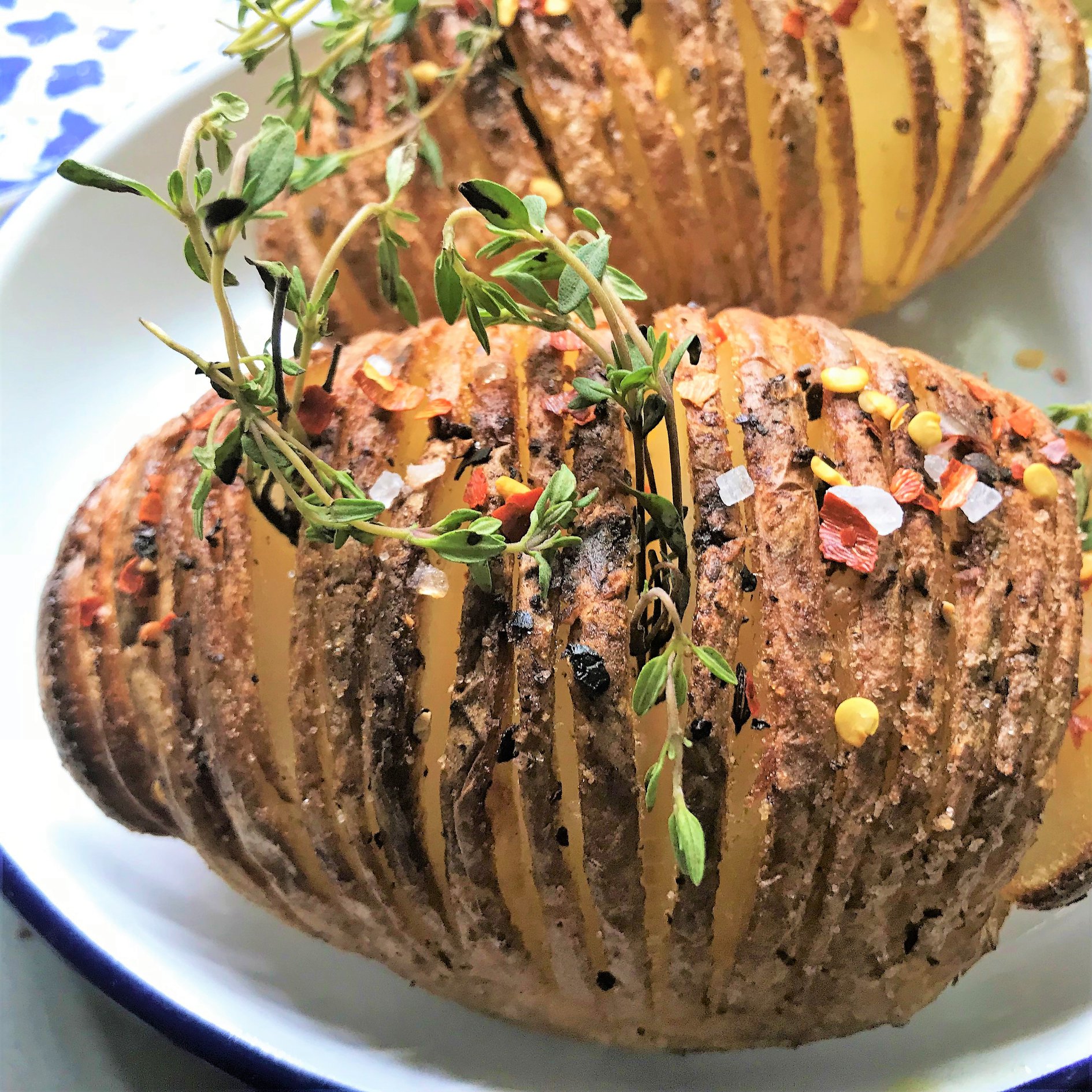 Hasselback Potatoes UK Chilli Queen